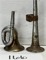 Vintage / antique car horns