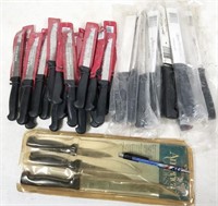 assorted kitchen knives