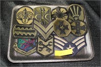 Lot of 11 US Military Patches
