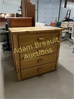 Custom 4-drawer Log Pine dresser