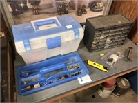 Tool Box & Contents & Hardware Organizer