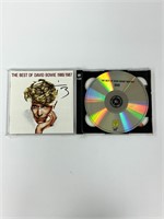 Autograph COA David Bowie CD