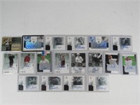 (29) AUTOGRAPHED & AUTO'D/FABRIC CARDS: