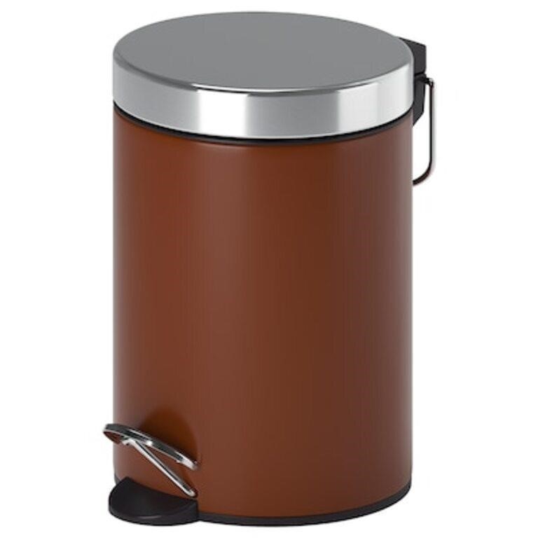 Trash can, brown, 3 l (1 gallon)