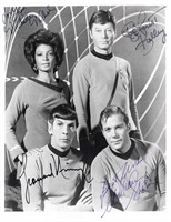 Star Trek Cast Signed Reprint