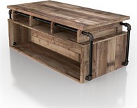 Shop Galilhai Lift-Top Table  52 in. Barnwood