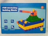 Stem Interlocking Building Blocks - 600 Pc