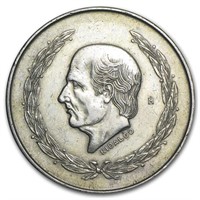 Mexico Silver 5 Pesos Hidalgo (1951-1954)