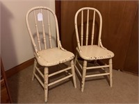 2 - Child's chairs