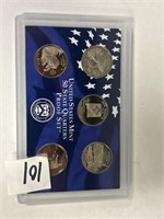 2008 United States mint quarters proof set