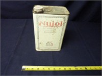 VINTAGE NUJOL CAN OF HEAVY MINERAL OIL