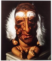 Cindy Sherman C-Print, Mask Over Baby Doll