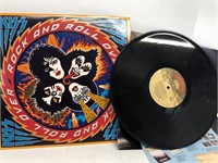 Kiss rock ‘n’ roll over record album