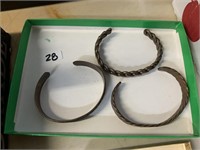 3 BRACELETS