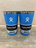 2- 16oz hydroflask tumblers