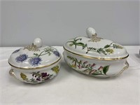 Spode Tureen, Stafford Flowers and Lidded Bowl