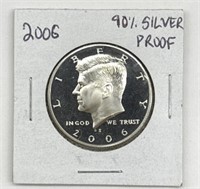 2006 Kennedy Half Dollar Proof 90% Silver