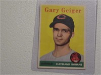 1958 TOPPS GARY GEIGER NO.462 VINTAGE