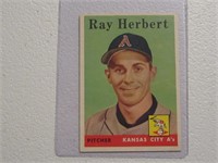 1958 TOPPS RAY HERBERT NO.379 VINTAGE