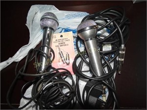 2 Shure Bro. Microphones, Model 5855A & PE53