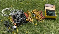 Extension cord lot. Not tested believed working