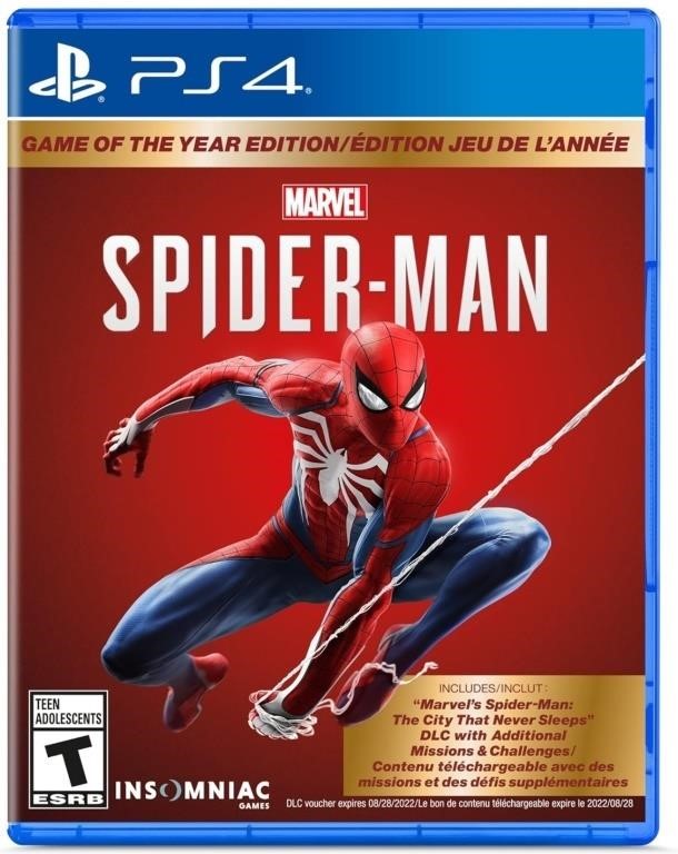 (new) Marvel's Spider-Man: Game of the Year
