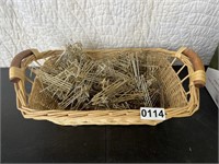 Basket of Curtain Hangers