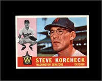 1960 Topps #56 Steve Korcheck EX to EX-MT+