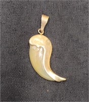 14k Gold Eagle Claw