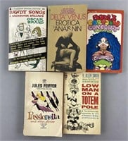 5 Vintage Erotica Books Anais Nin, Bode, Brand