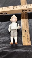 4" All Bisque Doll moveable arms