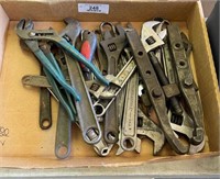 Box of Crescent Wrenches