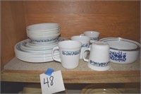 Corelle dishes, etc