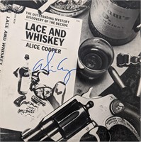 Alice Cooper Signed Lace and Whiskey Album