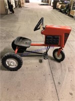 ORANGE PEDAL TRACTOR