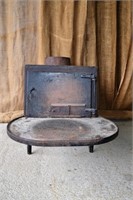 19th C. Shaker cast iron wood stove