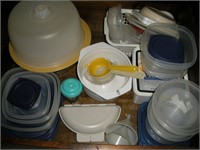 Plastic Storage Containers - Contents Of Drawer