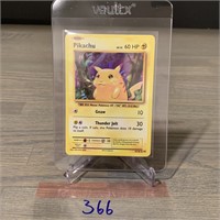 Pikachu cracked ice holo Pokemon card