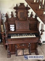 NEW YORK PELOUBET & COMPANY FOOT PUMP ORGAN