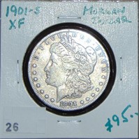 1901-S Morgan Dollar F-VF (good date).