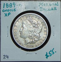 1889-O Morgan Dollar XF.