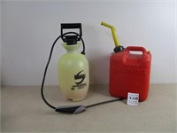 2.5 GAL GAS CAN - 1 GAL MULTI-USE SPRAYER