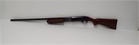 Remington Wingmaster 870 12 gauge pump shotgun.