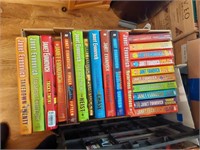 Box of Janet Evanovich books