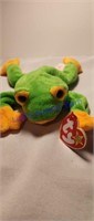 Smoochy the Frog Beanie Baby