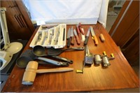 GROUP KITCHEN UTENSILS-KNIVES-VINTAGE MOULI