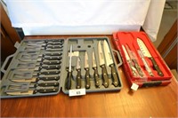 SET KOCH MESSER CUTLERY (MISSING ONE KNIFE) -