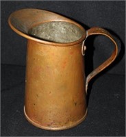 Copper Pitcher by J. Woltering Raleigh 8.25"
