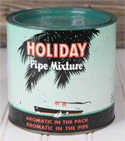 Holiday Pipe Mixture Tobacco Tin