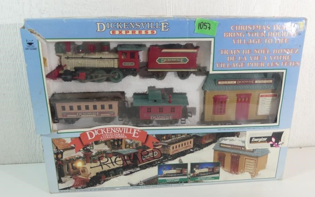 Dickensville Christmas Train - Damaged Box
